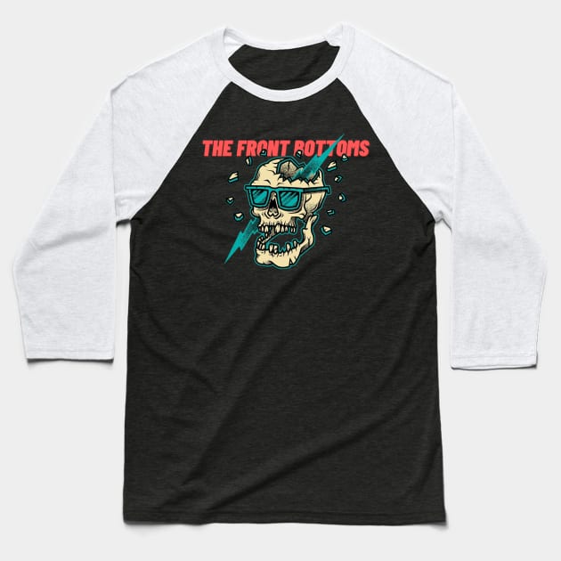 the front bottoms Baseball T-Shirt by Maria crew